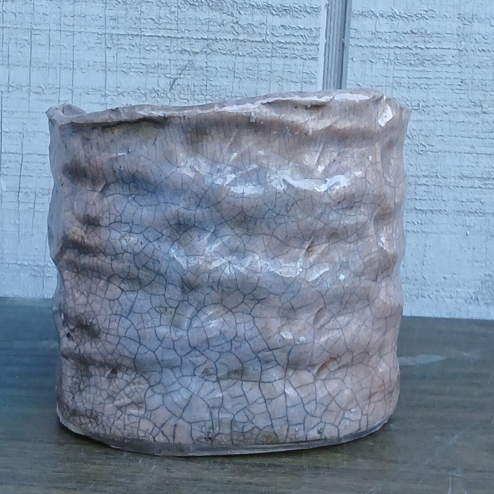 Textured Ceramic Planter - Picture 3 of 11